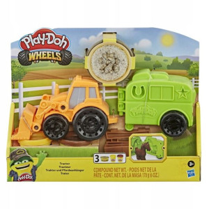 Hasbro Play-doh Ciastolina Wheels Traktor F1012