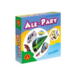Ale Pary Pojazdy Gra Rodzinna Karciana Karty 4+