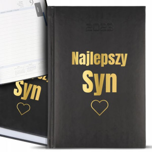 Kalendarz GOLD 2023 NAJLEPSZY SYN Złote Top Wzory