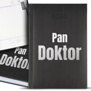 Kalendarz Książkowy SILVER 2023 PAN DOKTOR Wzory