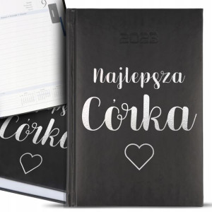 Kalendarz Książkowy SILVER DLA CÓRKI Srebrne Wzory