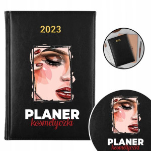 Kalendarz Notes A5 2023 PLANER KOSMETYCZKI IMIĘ