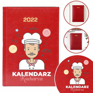 Kalendarz Notes A5 2023 Prezent KALENDARZ KUCHARZA