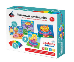 PIANKOWA WYKLEJANKA 700 ELEMENTÓW figury naklejki KSIĘŻNICZKI