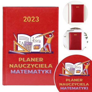 Kalendarz Planer A5 DLA NAUCZYCIELA MATEMATYKI Wz