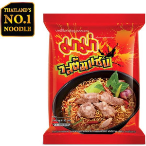 Instant Makaron o Smaku Tajskich Żeberek Wieprzowych TOM SAAB 55g MAMA