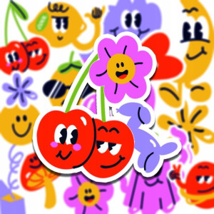 Naklejki Do Planera Notesu Kalendarza Bujo EMOJI