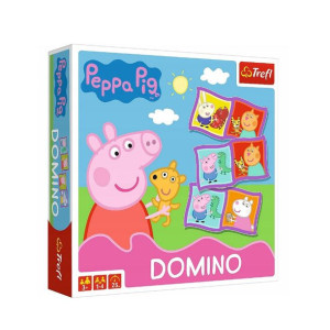 Domino Świnka Peppa Gra Logiczna Trefl 02066