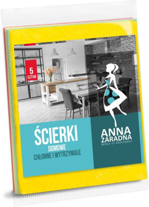 Ścierki domowe Anna Zaradna 5szt