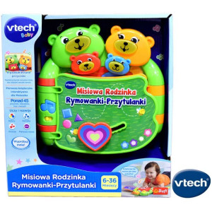 VTech -Misiowa Rodzinka. Rymowanki-Przytulanki