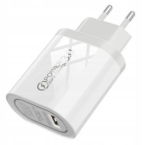 Ładowarka Sieciowa USB szybka QUICJ CHARGE 3.0
