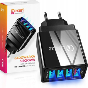 Quick Charge 3.0 Ładowarka Sieciowa 4x Usb 48w