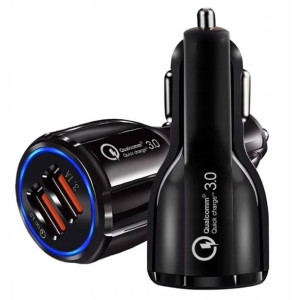 Zapalniczka Samochodowa Ładowarka 3.1a Qc 3.0