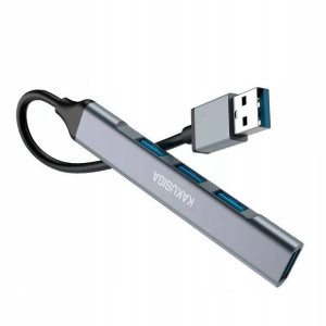 Rozdzielacz Adapter Hub Usb 4w1 3x Usb 2.0 Usb 3.0