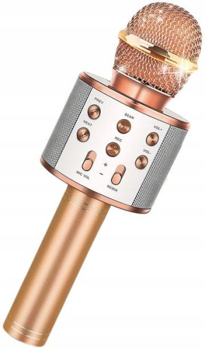 Mikrofon Bezprzewodowy Karaoke Głośnik Bluetooth