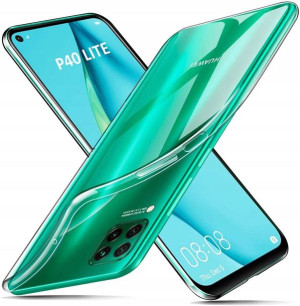 Etui Obudowa Silikon do HUAWEI P40 LITE + SZKŁO