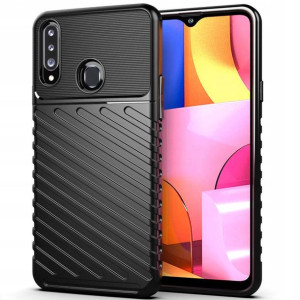Etui Pancerne Armor Do Samsung Galaxy A20s + Szkło