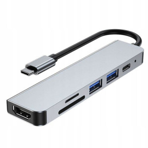Hub Adapter Type-c Usb-c Hdmi Sd Tf Do Macbook M1
