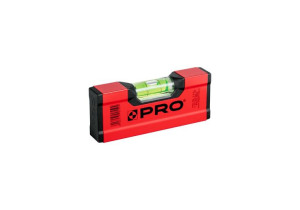 Poziomica Pro Czerwona Pro 12cm