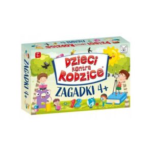 Dzieci Kontra Rodzice Zagadki 4+ Gra Rodzinna