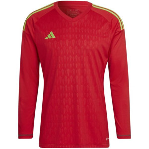 Koszulka bramkarska męska adidas tiro 23 competition long sleeve czerwona h