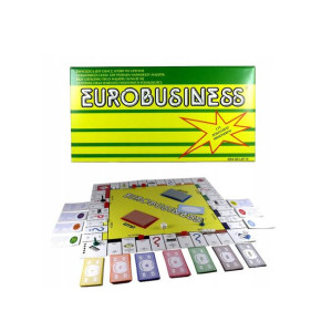 Gra Eurobiznes Eurobusiness Eurobisnes Planszowa