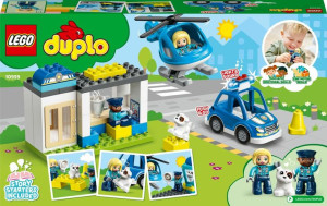 LEGO Duplo Posterunek policji i helikopter 10959