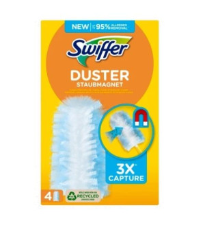 (DE) Swiffer, Wymienne wkłady do miotełki, 4 sztuki (PRODUKT Z NIEMIEC)