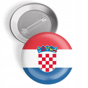 Przypinka 44 Mm Flagi Państw Dużo Wzorów Flaga Pin
