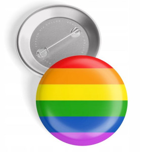 Przypinka 44 Mm Pin Lgbt Pride Flagi Dużo Wzorów