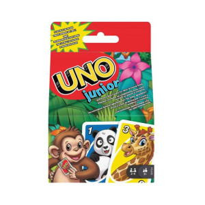 Gra Karciana Uno Junior Karty Oryginalna Mattel