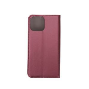 Etui Smart Magnetic Do Iphone 13 Pro Max 6,7" Burgundowy