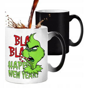 Kubek MAGICZNY Prezent na ŚWIĘTA Mikołaja GRINCH