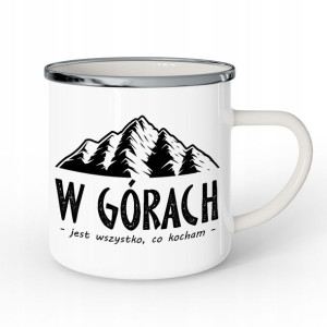 KUBEK STALOWY GÓRY 01 prezent miłośnik gór, tatry
