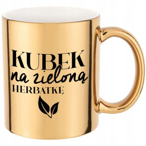 KUBEK ZŁOTY PREZENT dla JESIENIARY Wiele Wzorów