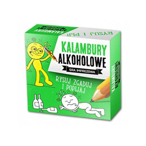 Kalambury Alkoholowe Gra Karciana Imprezowa 18+