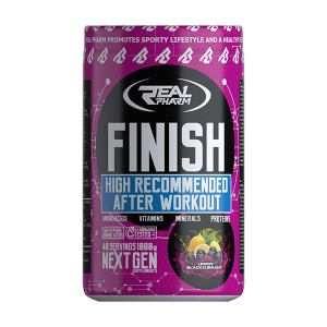 Real Pharm Finish - aminokwasy witaminy - Real Pharm - 500g FRUIT PUNCH