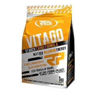 Vita GO - odżywka węglowodanowa - Real Pharm - 1000g BLACK CURRANT