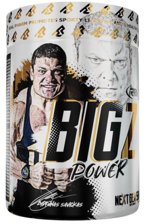 BIG Z POWER PRE WORKOUT - przedtreningówka - Real Pharm - 500g CHERRY COLA