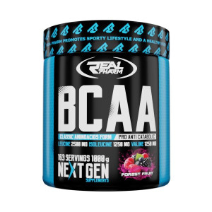 BCAA instant - aminokwasy - Real Pharm - 1000g Orange