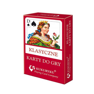 Klasyczne Karty Do Gry Talia 54 Gra Karty Kukuryku