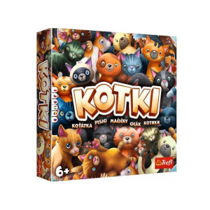 Kotki Gra Planszowa Rodzinna Dla Dzieci Trefl 6+