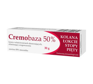 CREMOBAZA 50% krem złuszczający z mocznikiem 30g