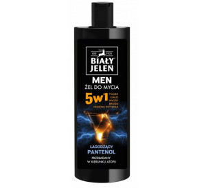 BIAŁY JELEŃ żel do mycia MEN 5w1 ŁAGODZĄCY