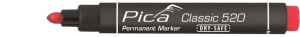 Marker permanentny czerwony Pica Classic 520/40