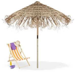 Parasol plażowy Hawajski NATURALNY TROPIKALNY HIT!