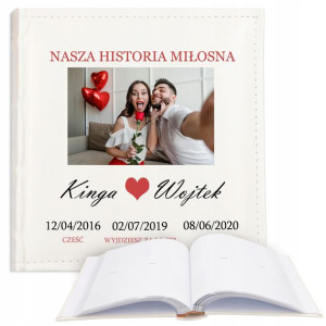 Album Prezent Dla Par Na Walentynki Wzory - Imiona