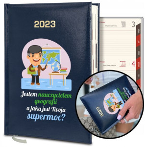 KALENDARZ 2023 Prezent dla NAUCZYCIELA GEOGRAFII