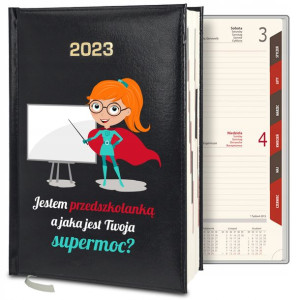 KALENDARZ A5 2023 Prezent dla PRZEDSZKOLANKI Wzory