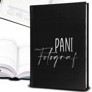 Kalendarz A5 2023 Prezent Pani Fotograf Silver Wz